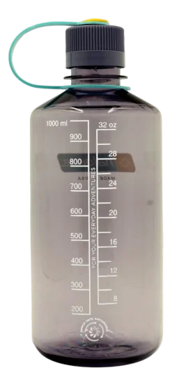 Nalgene Waterfles Narrow Mouth 1000 ml Aubergine Hot