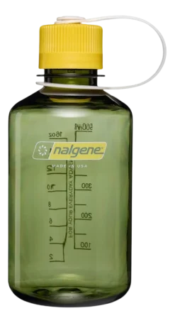 Nalgene Waterfles Narrow-Mouth Oil Green Freesia 500 ml