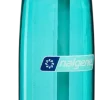 Waterfles Nalgene Straw Bottle Blue Aqua/Dark Blue Cap 650 ml