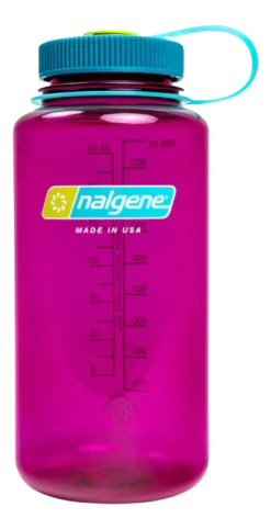 Waterfles Nalgene Wide Mouth 1000 ml Eggplant