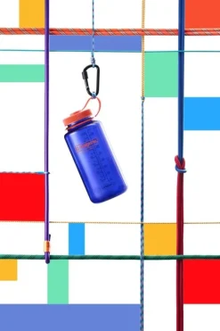 Waterfles Nalgene Wide Mouth 1000ml Periwinkle