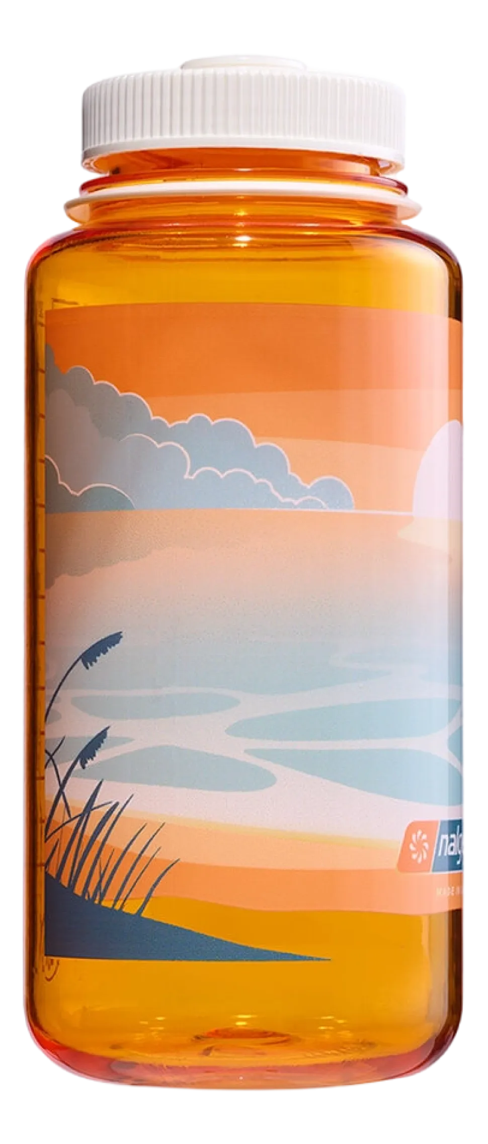 Waterfles Nalgene Wide Mouth 1000ml Landscape Sunset