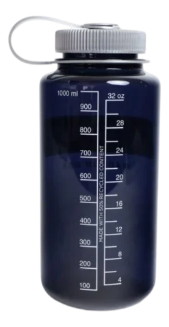 Waterfles Nalgene Wide Mouth 1000ml LARGE logo vertical