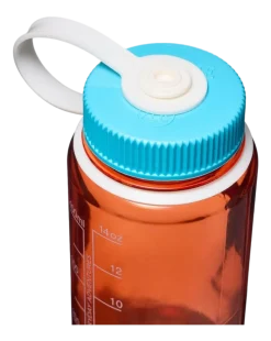 Waterfles Nalgene Wide-Mouth Flame Blue Atoll 500 ml