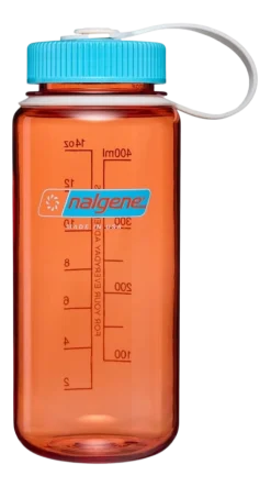 Waterfles Nalgene Wide-Mouth Flame Blue Atoll 500 ml