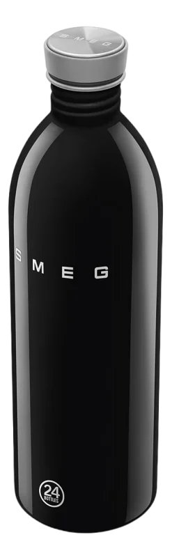Smeg Waterfles WBF02BL x 24Bottles Zwart 1L New