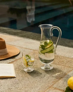 Alessi Waterglas Dressed En Plein Air Transparant 300 ml (Set van 4)