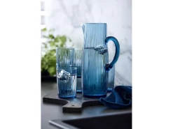 Bitz Waterglas Kustintha Blue 280 ml (Set van 4) Hot