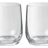 Bolia Waterglas Rheolog Clear Crystal Glass 37,5 cl (Set van 2)
