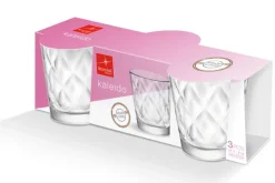 Bormioli Rocco Waterglas Kaleido 240 ml (Set van 3) Hot