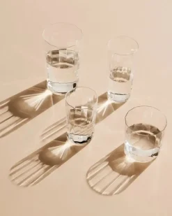 Waterglas HAY Angle Glass Large H13 Clear (Set van 4)