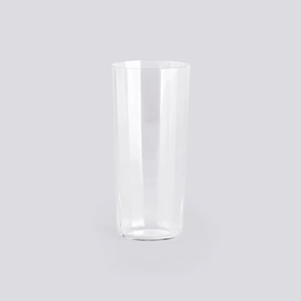 HAY Waterglas Angle Glass Tall H13 Clear (Set van 4) Outlet