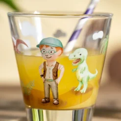 Leonardo Waterglas Bambini Avventura Dino 215 ml (Set van 6) Hot