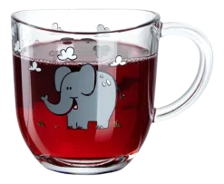 Leonardo Waterglas Bambini Olifant 280 ml (Set van 6) Outlet