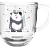 Waterglas Leonardo Bambini Panda 280 ml (Set van 6)
