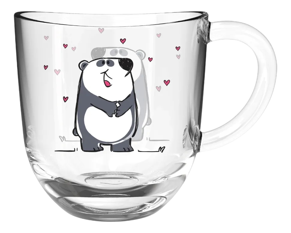 Waterglas Leonardo Bambini Panda 280 ml (Set van 6)