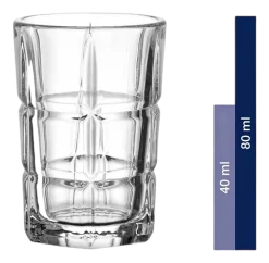 Waterglas Leonardo Spiritii Nova 80 ml (Set van 4)