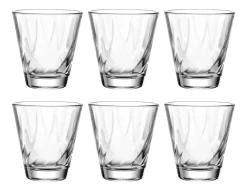 Waterglas Leonardo Twist 215 ml (Set van 6)