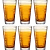 Leonardo Waterglas Varia Struttura Oranje 280 ml (Set van 6) Outlet