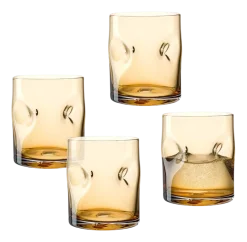 Waterglas Leonardo Vesuvio Amber 300 ml (Set van 4)