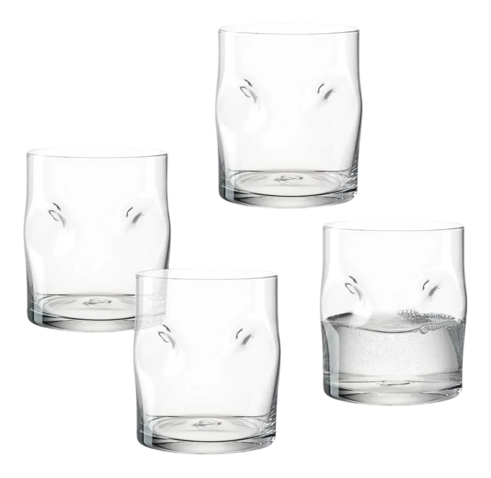 Waterglas Leonardo Vesuvio 300 ml (Set van 4)