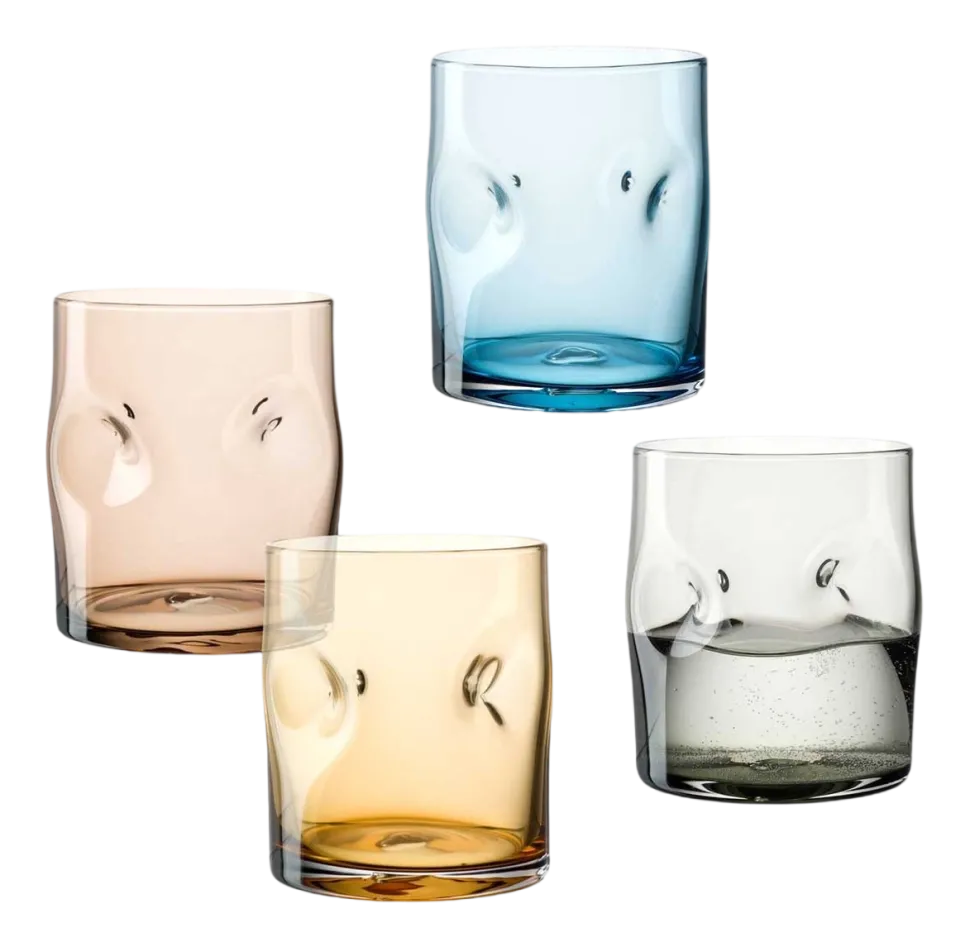 Waterglas Leonardo Vesuvio Multi 300 ml (Set van 4)