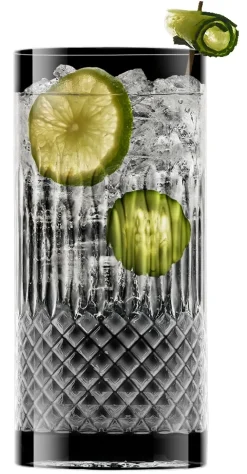 Luigi Bormioli Waterglas Diamante 480 ml (4-Delig) New