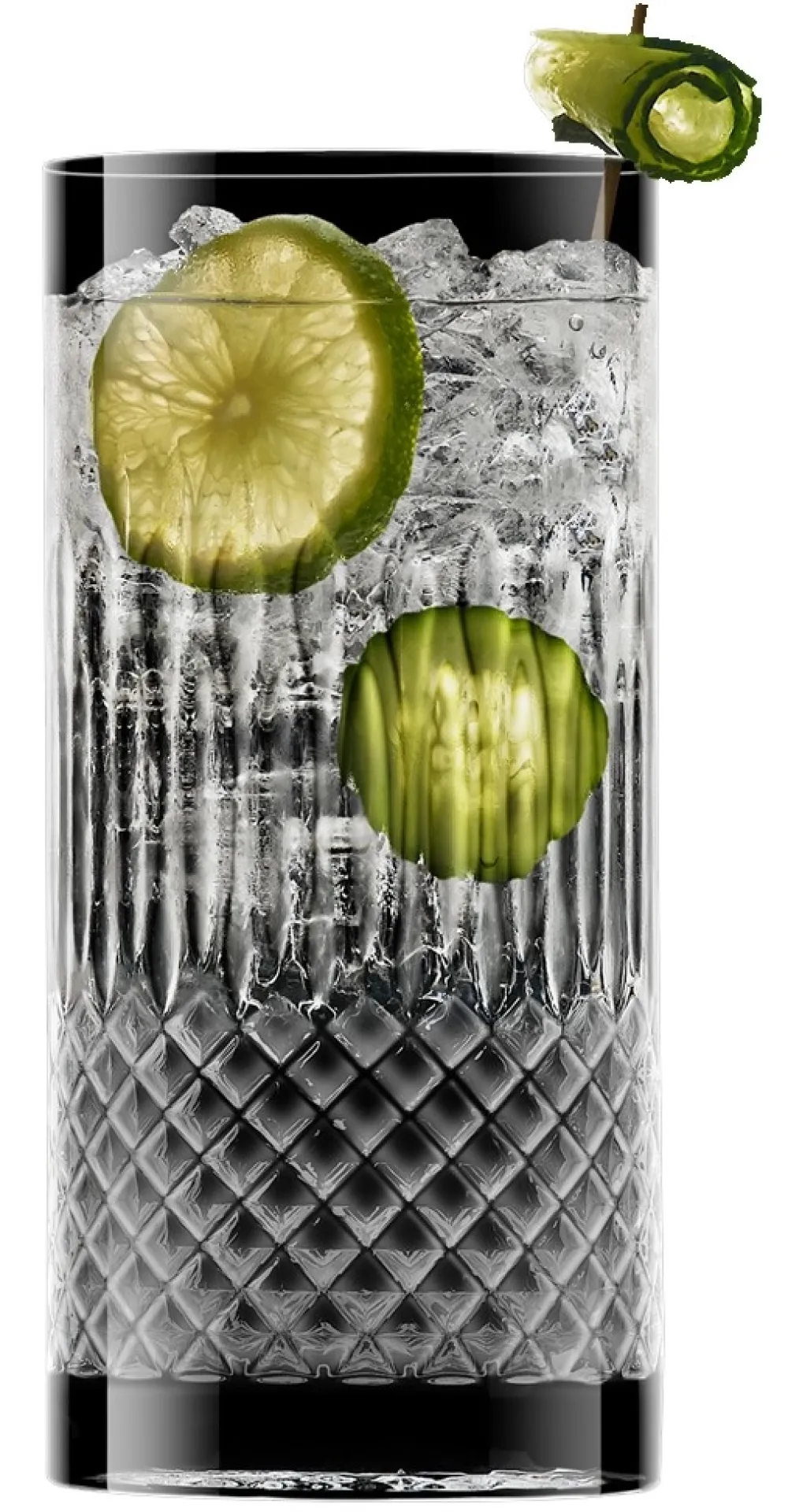 Luigi Bormioli Waterglas Diamante 480 ml (4-Delig) New
