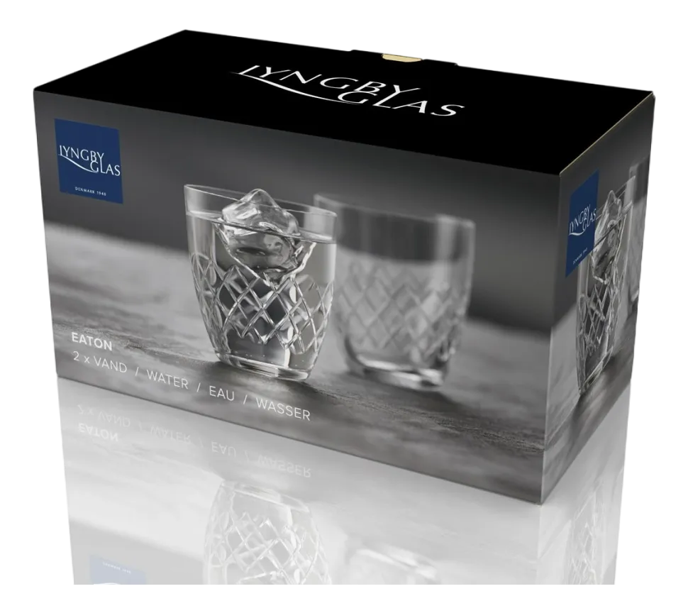 Waterglas Lyngby Eaton Clear 300 ml (Set van 2)