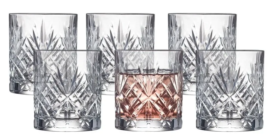 Waterglas Lyngby Glas Krystal Melodia Clear 230 ml (6-delig)