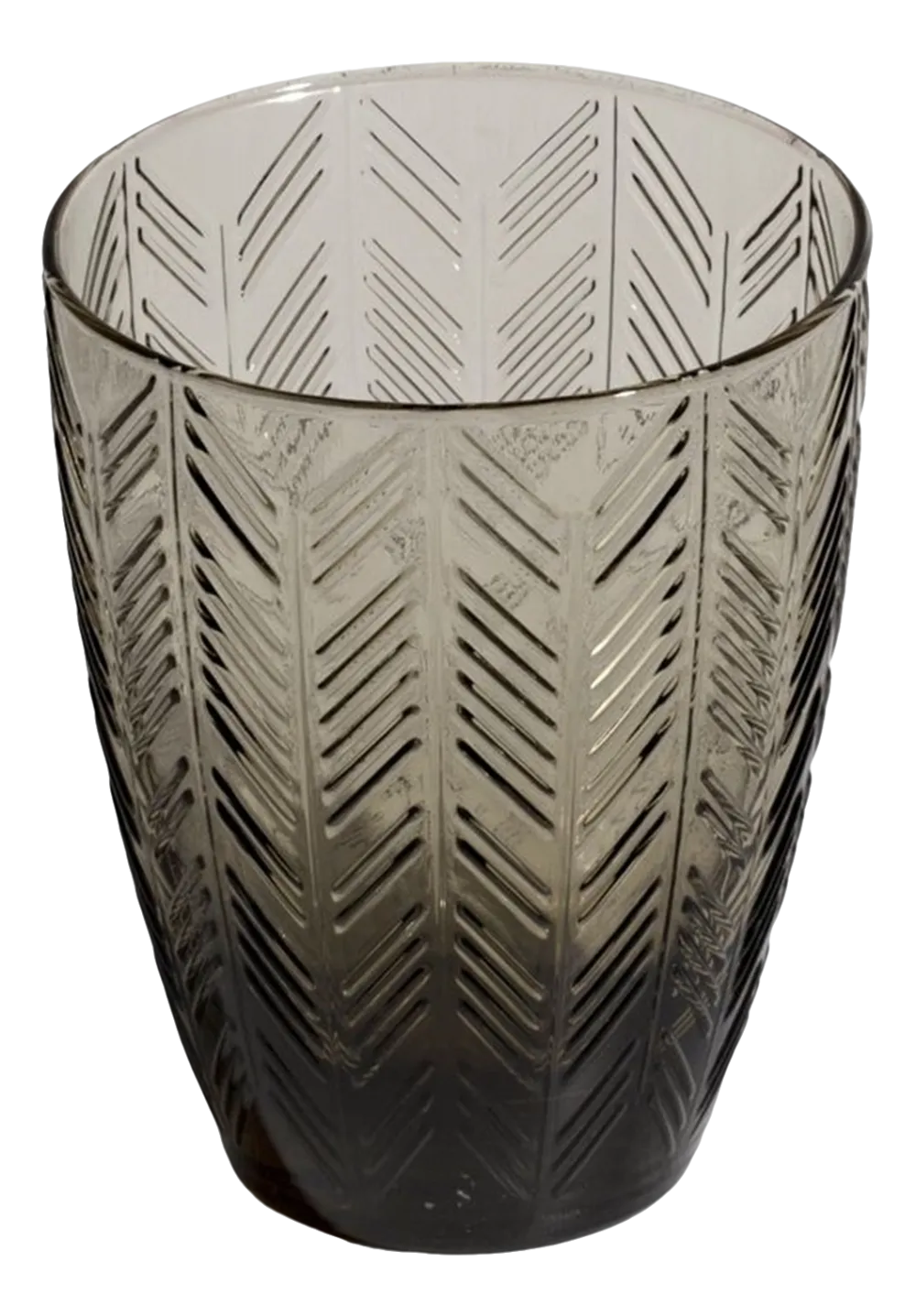 Missoni Waterglas Zig Zag Grey 350 ml (Set van 6) Clearance