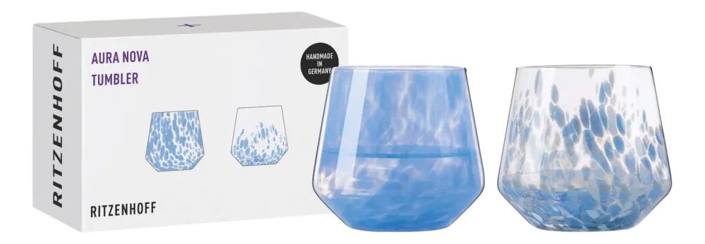Ritzenhoff Waterglas Aura Nova 400 ml (Set van 2) Clearance