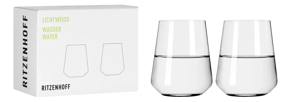 Waterglas Ritzenhoff Lichtweiss Julie 505 ml (Set van 2)