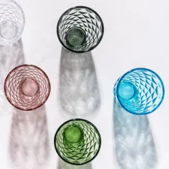 Salt & Pepper Waterglas Prisma Grijs 220 ml (Set van 4) Online