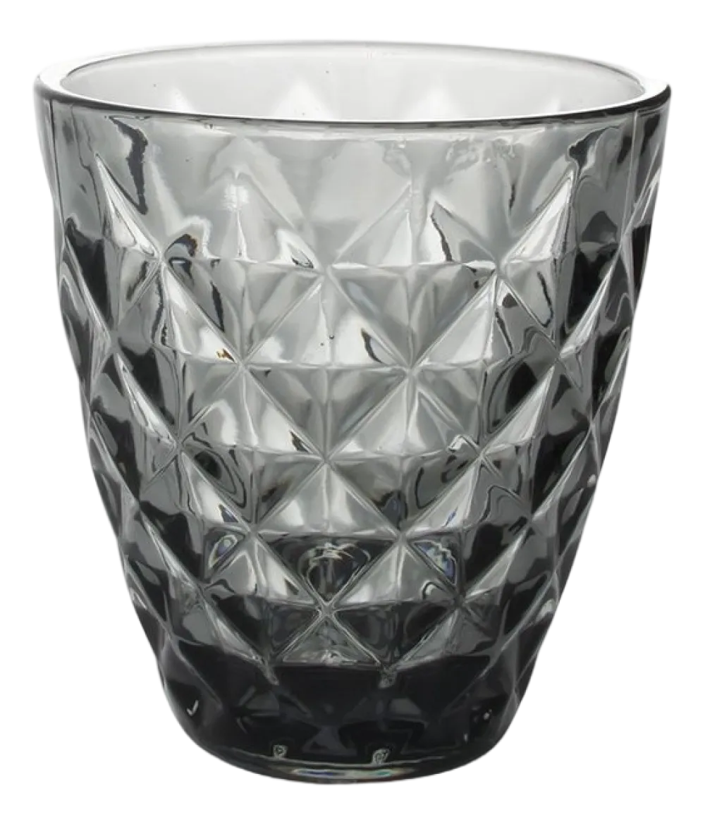 Salt & Pepper Waterglas Prisma Grijs 220 ml (Set van 4) Online