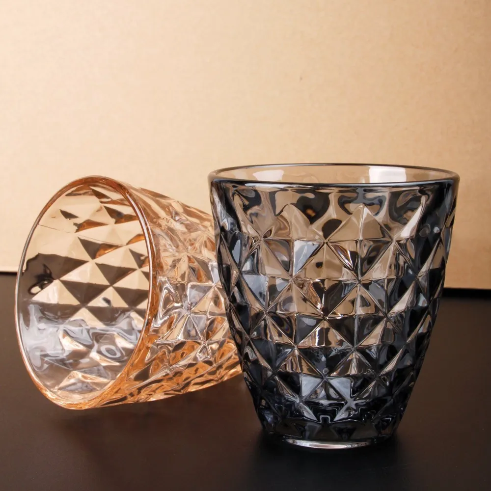 Salt & Pepper Waterglas Prisma Grijs 220 ml (Set van 4) Online
