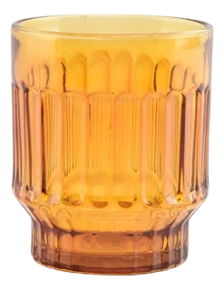 Salt & Pepper Waterglas Tone Amber 300 ml (Set van 4) Hot