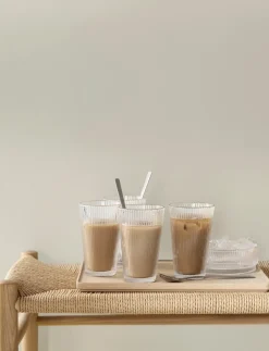 Waterglas Stelton Pilastro Clear 350 ml (Set van 4)