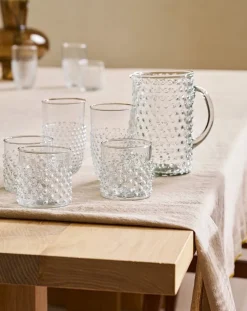 VT Wonen Waterglas vtwonen Dots 300 ml (Set van 4) Best