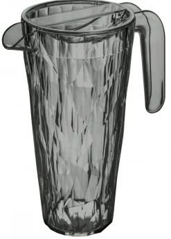 Waterkan Koziol Club Pitcher Transparent Grey