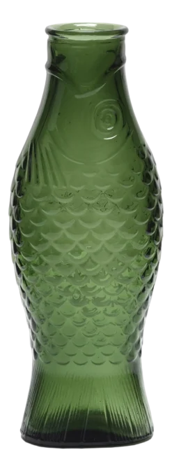 Waterkan Serax Fish & Fish glassware by Paola Navone Dark Green 850 ml