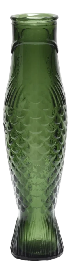 Waterkan Serax Fish & Fish glassware by Paola Navone Dark Green 850 ml