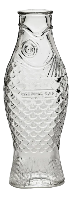 Serax Waterkan Fish & Fish glassware by Paola Navone Transparent 850 ml New