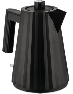 Alessi Waterkoker Plisse Black 1 L New