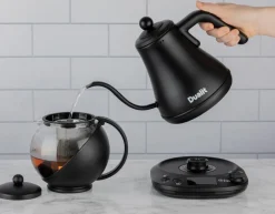 Waterkoker Dualit Pour Over Kettle Black 0,8 L