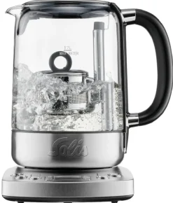 Solis Waterkoker Tea Kettle Automatic 5518 Zilver Sale