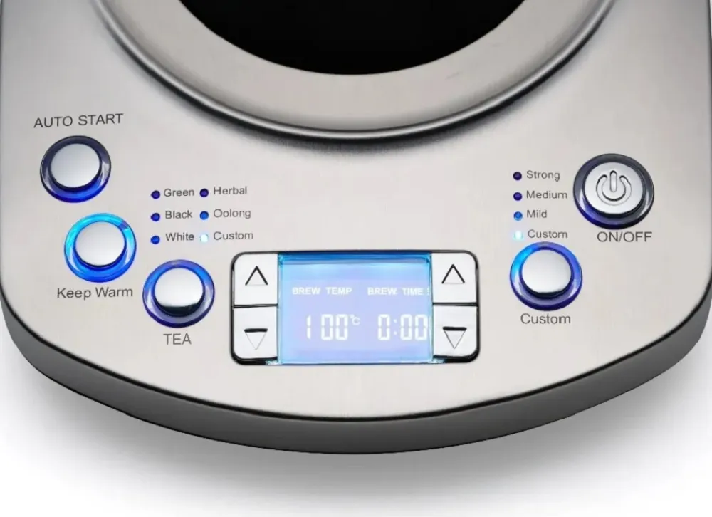 Solis Waterkoker Tea Kettle Automatic 5518 Zilver Sale