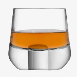 Whiskyglas L.S.A. Whiskey Cut Tumbler Glas 180 ml (2-Delig)