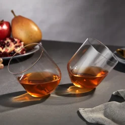 Viski Whiskyglas Rolling Crystal 354 ml (Set van 2) Outlet