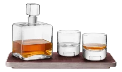 Whiskyset L.S.A. Cask met Dienblad 1240 ml (3-delig)